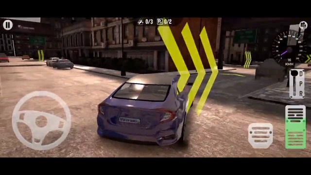 Real Car Parking: Parking Master - Honda Civic Driving & Parking | Car Games Android Gameplay смотреть онлайн