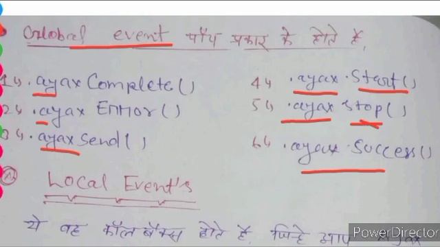 Ajax Events ll Global Events & Local Events ll polytechnic 5th sem ll what is API ll PHP in Hindi смотреть онлайн