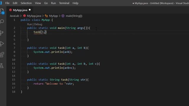 Method Overloading in Java in Hindi смотреть онлайн