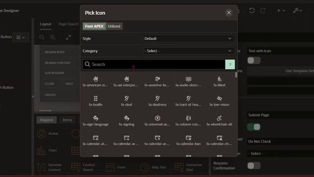 Display Icon with Button - Oracle APEX смотреть онлайн