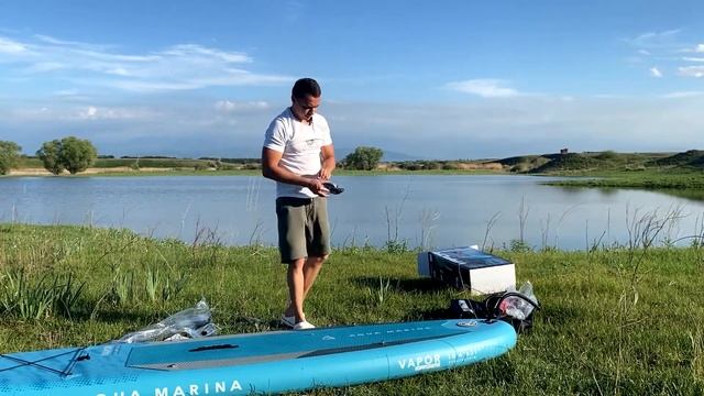 Обзор SUP доски AQUA MARINA VAPOR 10’4″ смотреть онлайн