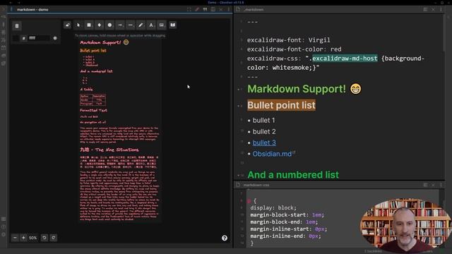 Advanced Styling Of Markdown Embeds With Excalidraw Obsidian  (1.4.14)