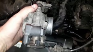 чистка дроссельной заслонки KIA CEED