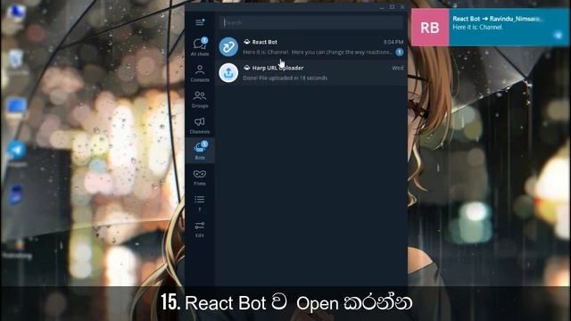 How to Add Reaction Buttons To Telegram Channel | HelaTech LK смотреть онлайн