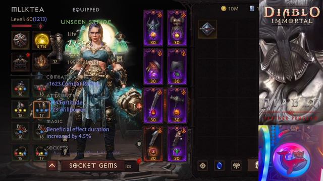 INSANE CRITICAL HIT DAMAGE BARBARIAN UNSTOPPABLE LIFE DRAIN BUILD! DIABLO IMMORTAL смотреть онлайн