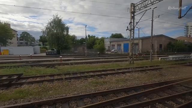 Train journey from Suwalki to Krakow. Polish Railways. смотреть онлайн
