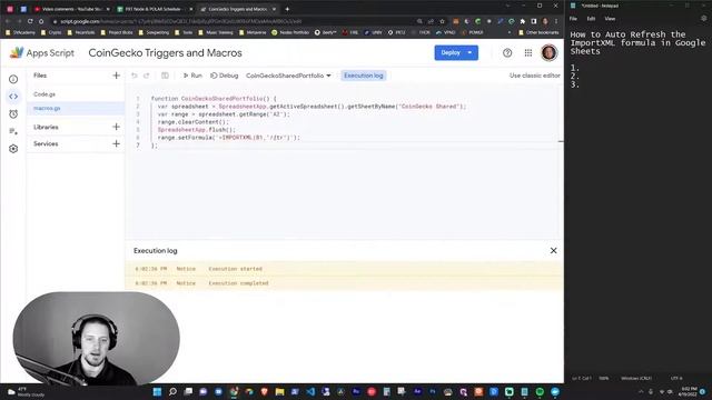 How to Auto Refresh the ImportXML formula in Google Sheets with Apps Script Trigger смотреть онлайн