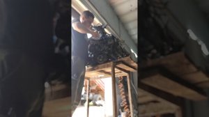 цепь грм замена  Ниссан Патфайндер р51 .часть  1