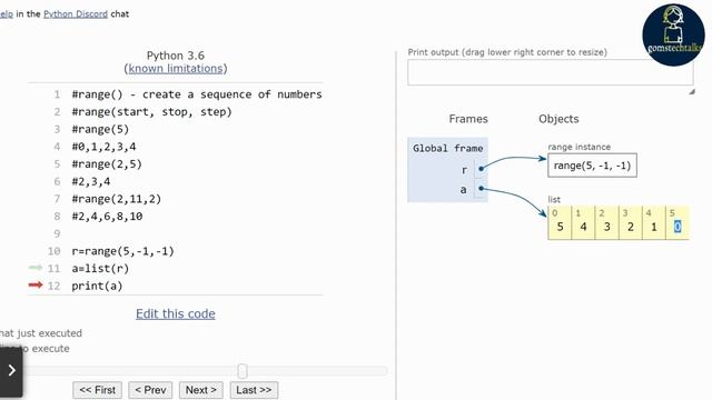 Python Interview Questions & Answers | Range and aggregate functions in Python | Visualize the code смотреть онлайн