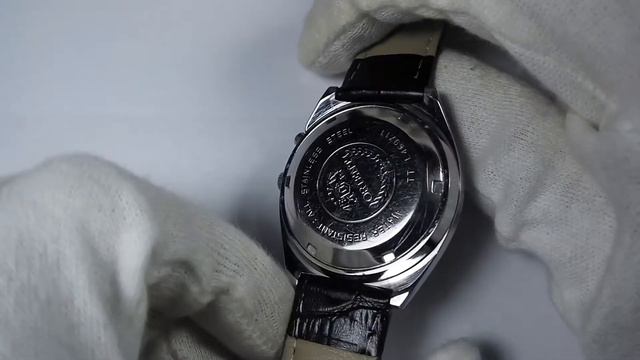 ORIENT 3 STARS Cristal Automatic 21 jewels Japan Men Wrist Watch Rare Vintage смотреть онлайн