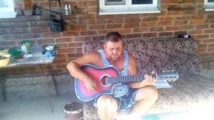 ПЕСНЯ АНТОВА "ЗА ГЛУБИНКУ"(на гитаре)