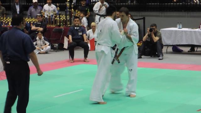 All American Open 2015 Kyokushin Karate Final Oleksandr Ieremenko vs Ilya Karpenko 1 смотреть онлайн