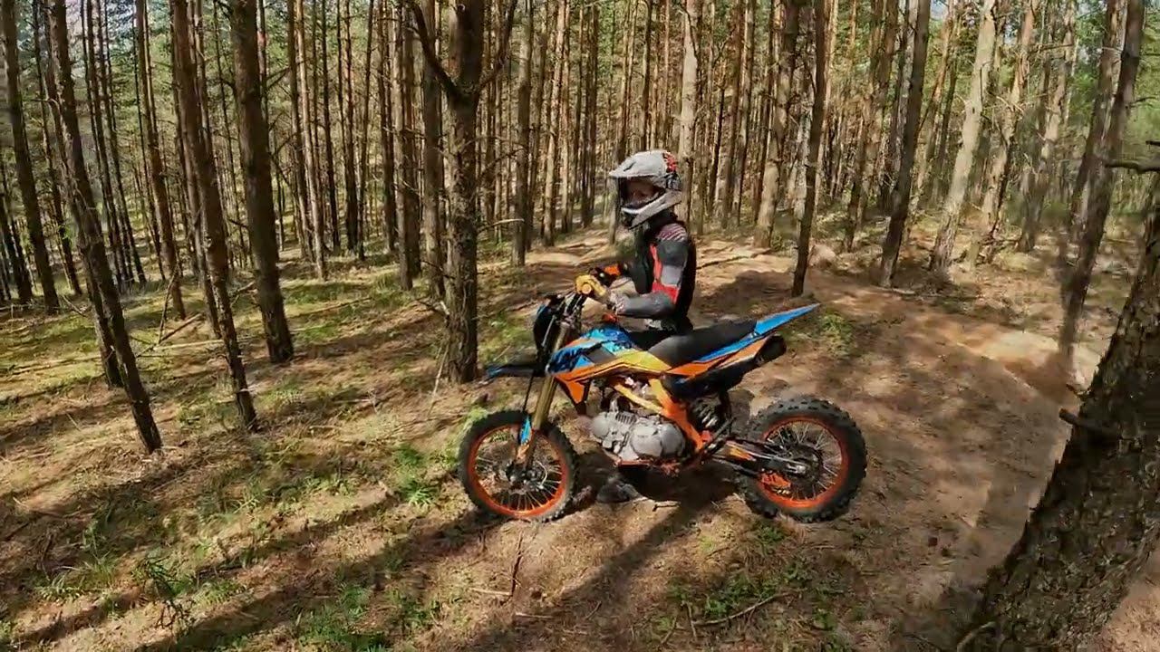 Alpha 50cc vs KAYO EVOLUTION 125. Второй раз в эндуро смотреть онлайн