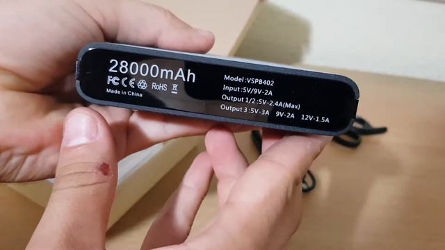 Распаковка vinsic 28000 mah fast charging №172 смотреть онлайн