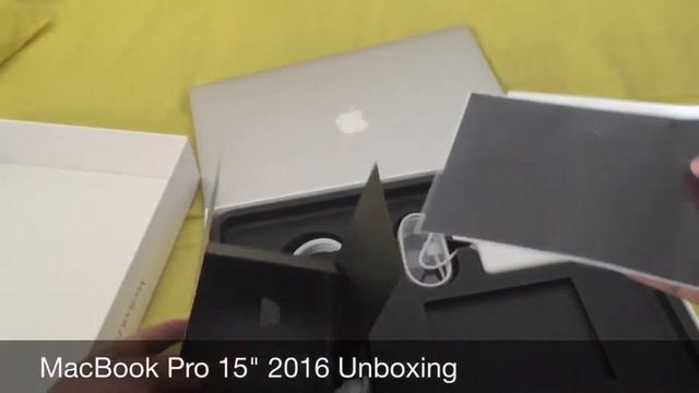 MacBook Pro 15" 2016 Unboxing смотреть онлайн