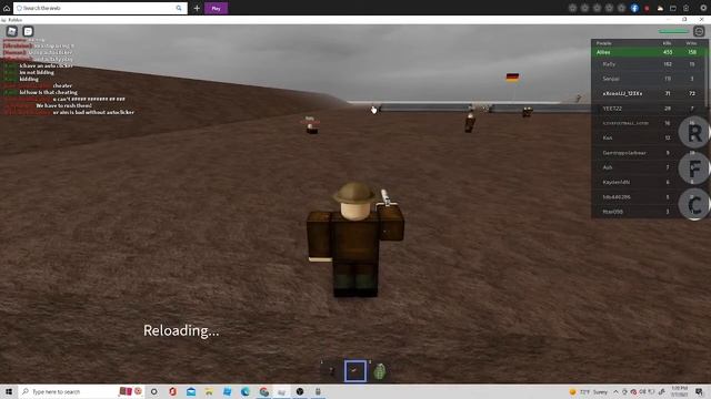 How to get auto clicker in Trench War - Roblox (2022) смотреть онлайн