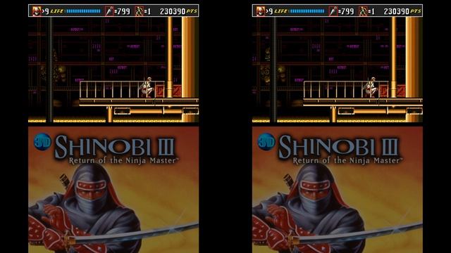 Nintendo 3DS Longplay - 3D Shinobi III Return of the Ninja Master (Crosseye 3D) смотреть онлайн