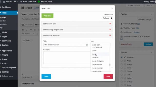 Smart Tabs - Drag & Drop Tab Shortcode Builder for WordPress смотреть онлайн