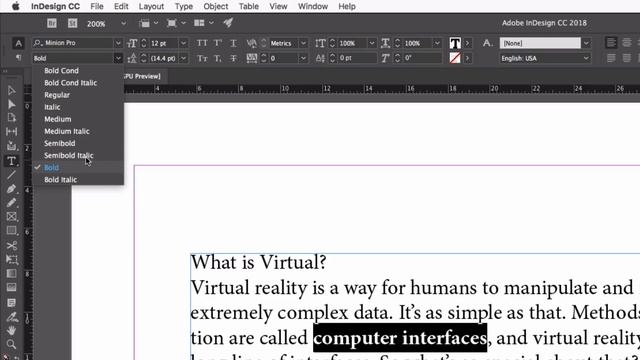 InDesign How-To: Make Bold Text (Video Tutorial) смотреть онлайн