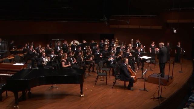"In My Father's Eyes" by Julie Giroux - James Madison University Wind Symphony смотреть онлайн