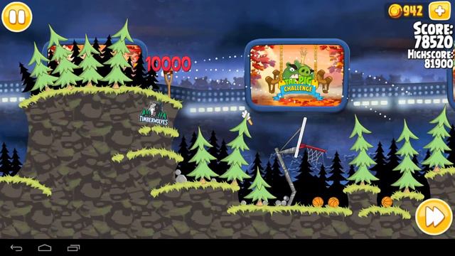 Angry Birds Seasons HAM Dunk Level 2 7 88520 смотреть онлайн