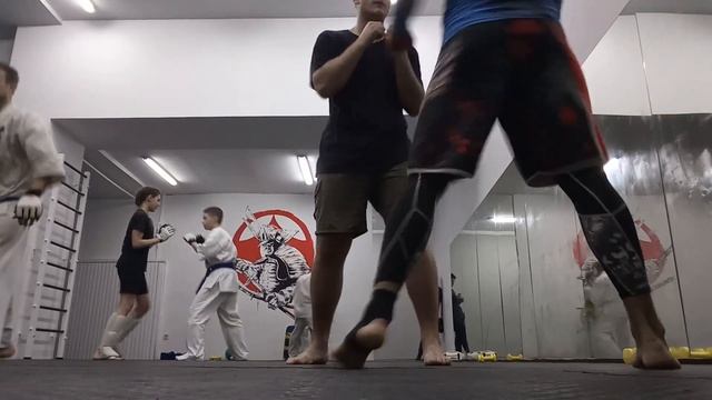 Треня по Киокушину(нарезка) за 11.11.2019 смотреть онлайн