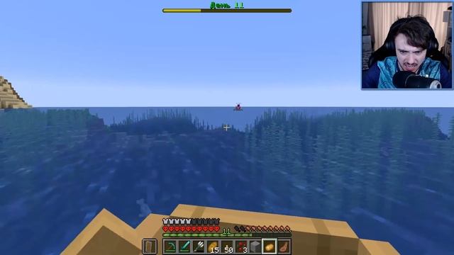 Я ВЫЖИЛ 10 ДНЕЙ В ХАРДКОР МАЙНКРАФТ! смотреть онлайн