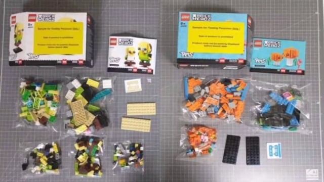 Новинки Lego City, Brick Headz, Brick Sketches 2021. смотреть онлайн