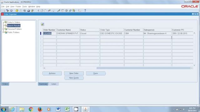 How to View a Sales Order in Oracle смотреть онлайн