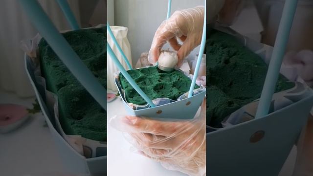 Букет пионов из свечей 🌺 смотреть онлайн