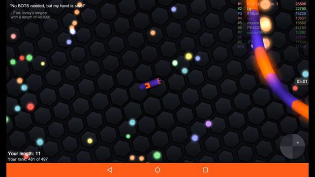 (Эпик) Slither.io #3 смотреть онлайн