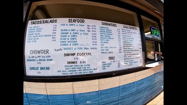 The best fish and chips at Morro BAY California. смотреть онлайн