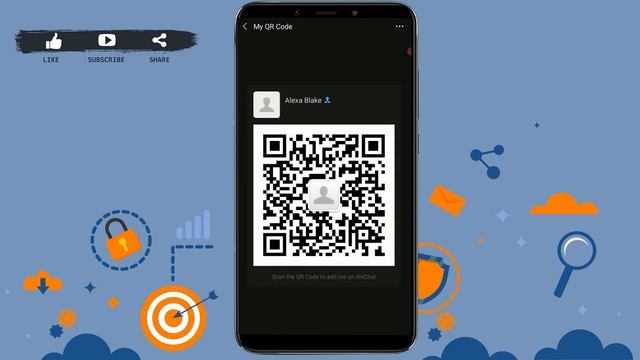 How To Scan QR Code In WeChat 2021 | Share Your WeChat QR Code Help 2021 смотреть онлайн