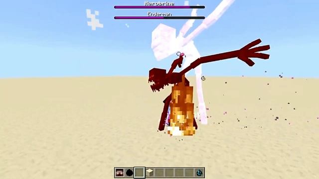HEROBRINE vs All Mobs in Minecraft | all minecraft mobs vs 1 herobrine смотреть онлайн