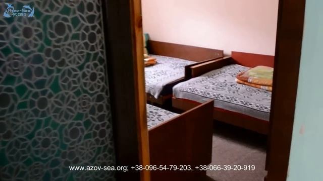 Пляжный домик №1 - Отдых на Азовском море. Степановка Первая. смотреть онлайн