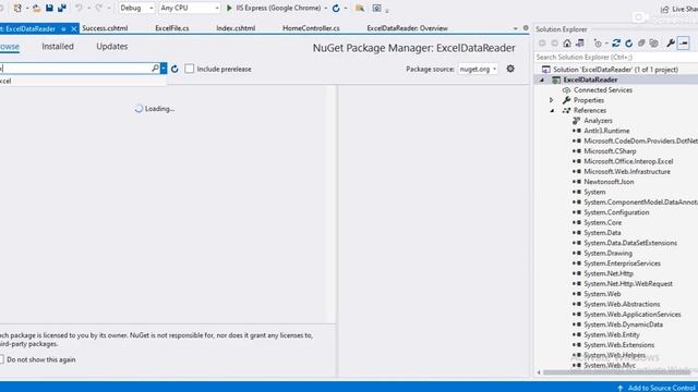 Excel Data Reader in MVC asp.NET [Source Code] 2021 смотреть онлайн
