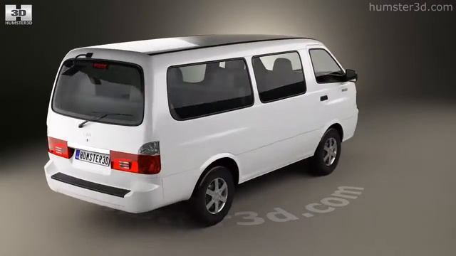 Kia Pregio 2003 3D model by Humster3D.com смотреть онлайн
