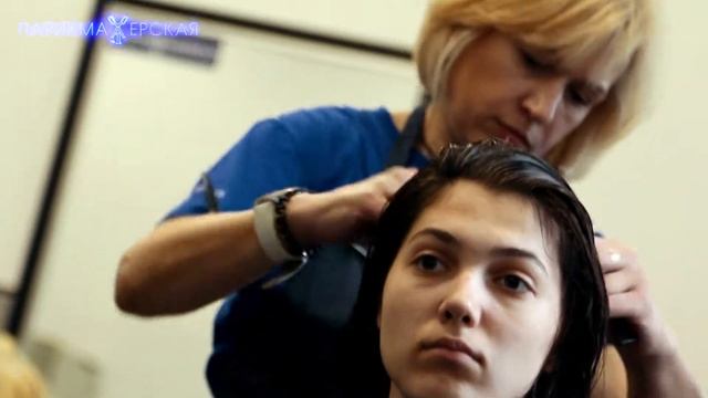 Женская стрижка и укладка волос, Лобанка, 14 смотреть онлайн