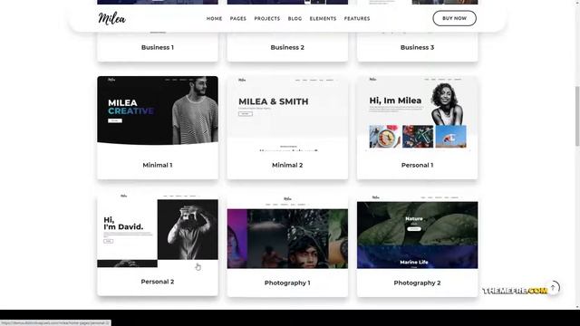 Milea - Flexible Creative WordPress Theme lightbox responsive business Mio смотреть онлайн
