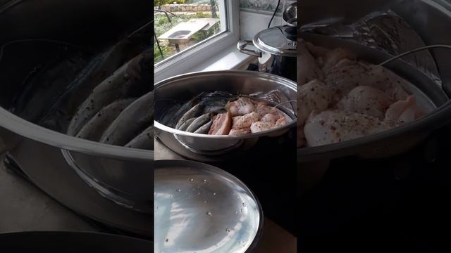 Копчение в посуде Цептер смотреть онлайн