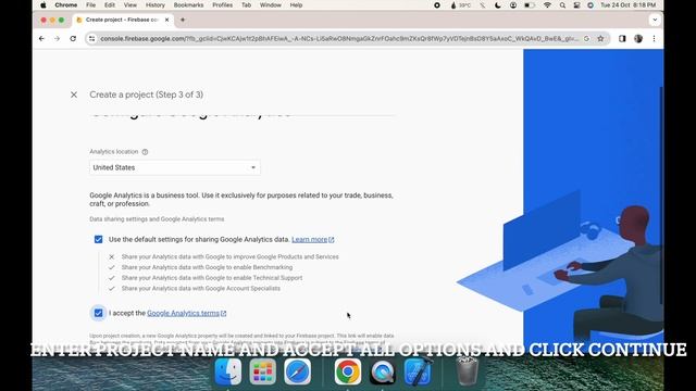 How to create project in firebase | Firebase Console - iOS Firebase Tutorial | Swift iOS mobile App смотреть онлайн