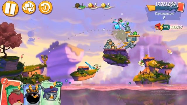 Angry birds 2. Mighty eagle bootcamp 10.10.23 смотреть онлайн