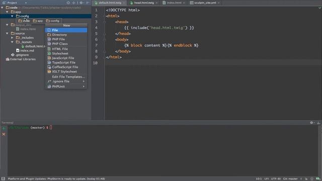 Building Static Sites With Sculpin - Oliver Davies - PHPSW: Lightning Talks, October 2015 смотреть онлайн