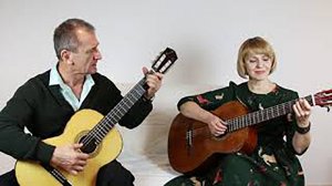 Живая игра дуэта на двух гитарах без электроники. Любимая песня многих поколений, пронзающая душу.