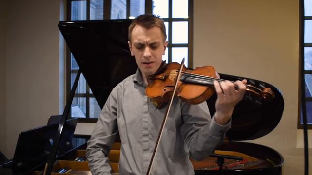 Andante for Violin and Piano, Gluck, Performed by Brian Ostrega and Stephen Uhl смотреть онлайн