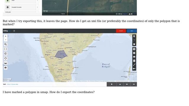 GIS: Calculating area of user defined polygon in openstreetmap using python смотреть онлайн