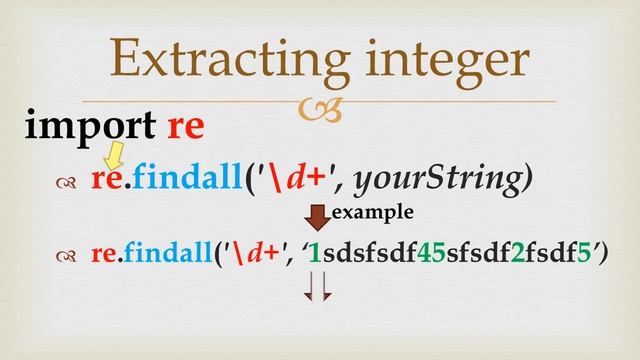 Python: Extract floating/integer number from a string смотреть онлайн