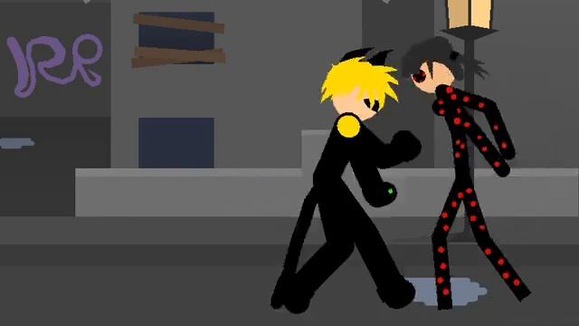 Stick Nodes PRO#(LADYBUG AKUMATIZE) смотреть онлайн