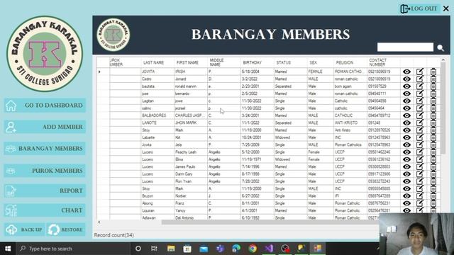 Barangay Registration System using C# and SQL - Balbadores, Charles Jasper смотреть онлайн
