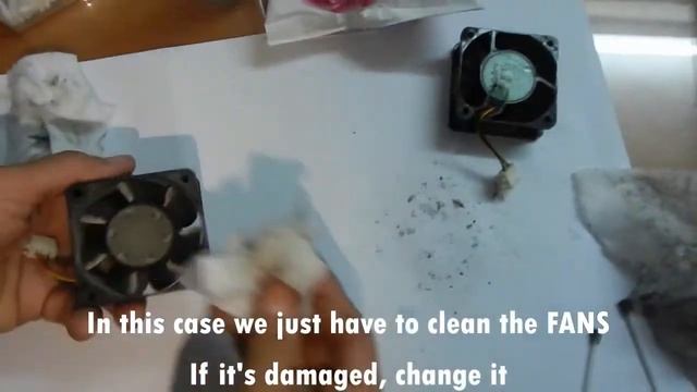 Repair For XEROX 6204-6705 Check/Clean/Replace  FAN  EXHAUST                Error 010-325R 010-326L